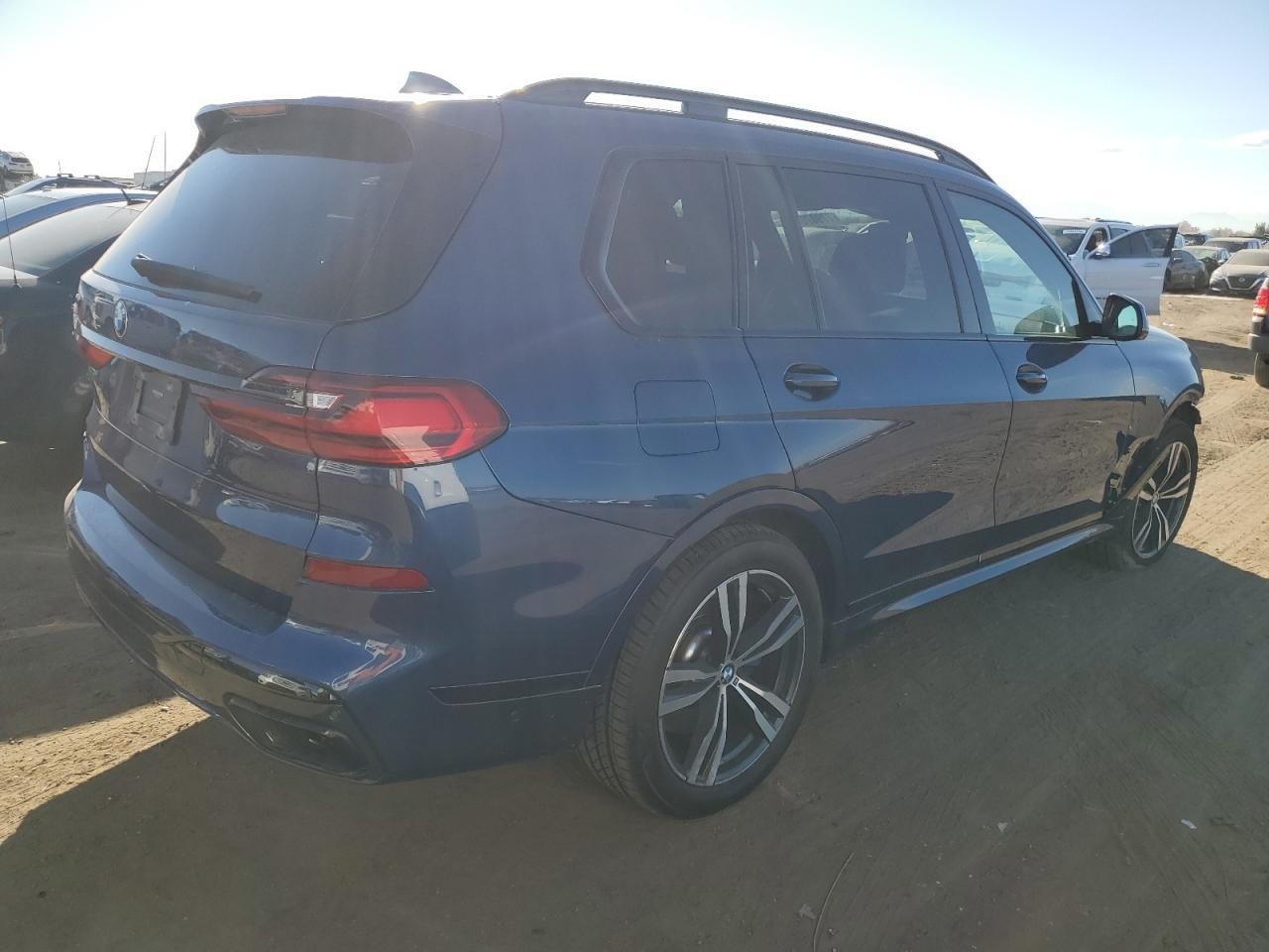 BMW X7 2022 Blue vin: 5UXCW2C05N9J28917